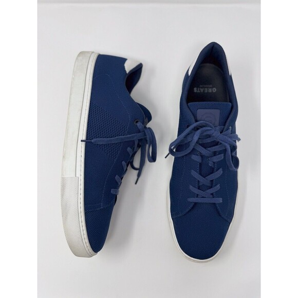 GREATS The Royale Knit 2.0 Men Shoes Blue Athletic Running Sneakers Casual US 13